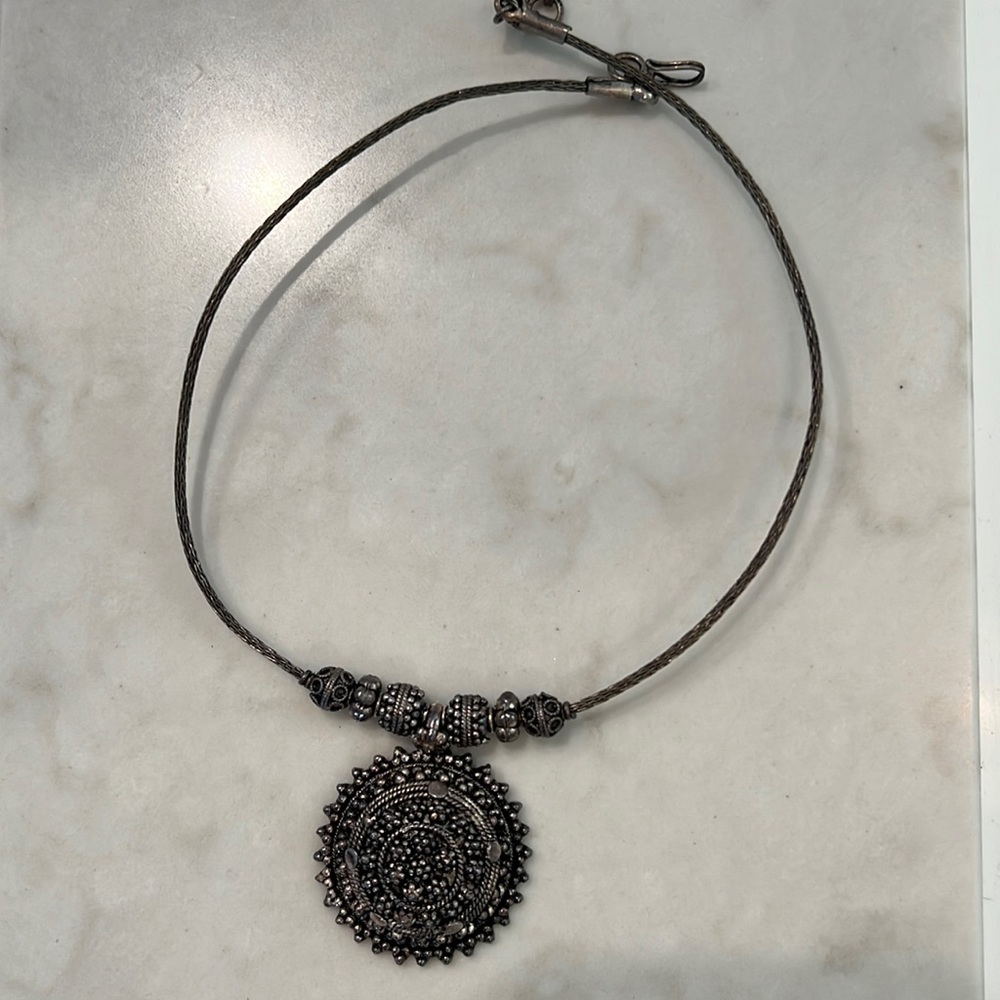 COPY - Vintage Beautiful silver necklace